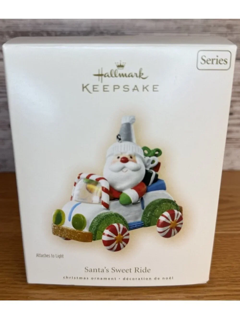 Hallmark Keepsake Ornament 2007 Santa's Sweet Ride Candy Car